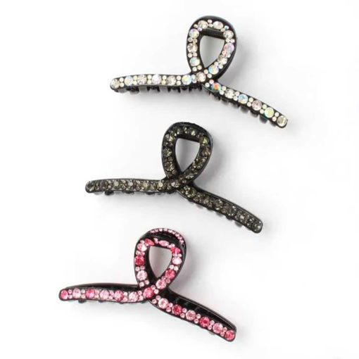 Picture of GLASS STONES LOOPED STYLE CLAMP 11CM